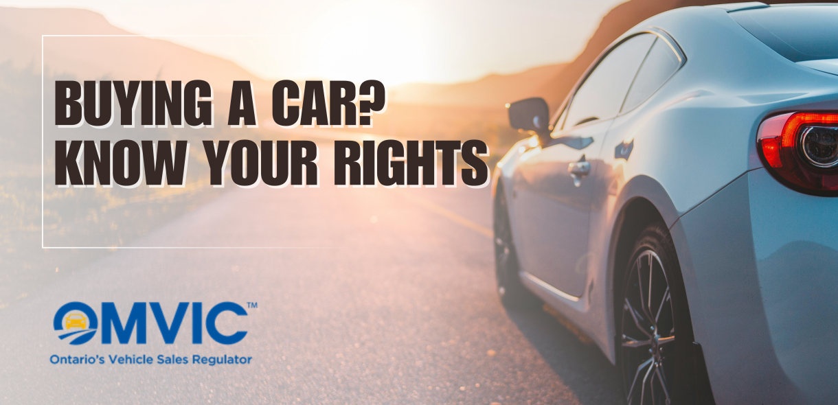 Buying A Car? Know Your Rights