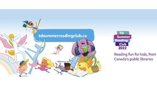 TD Summer Reading Club 2022. Reading fun for kids, from Canada's public libraries tdsummerreadingclub.ca