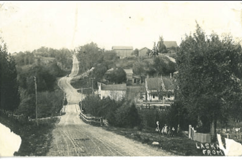 Laskay looking north