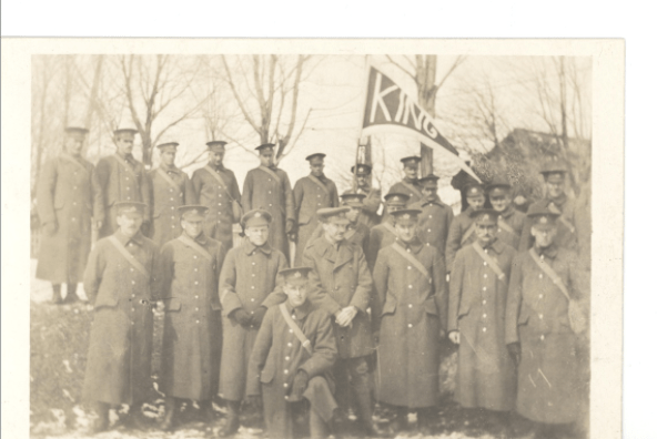 WW1 photo postcard Canada C.E.F 134th Battalion Transport Section WW1 photo postcard Canada C.E.F 134th Battalion Transport Section